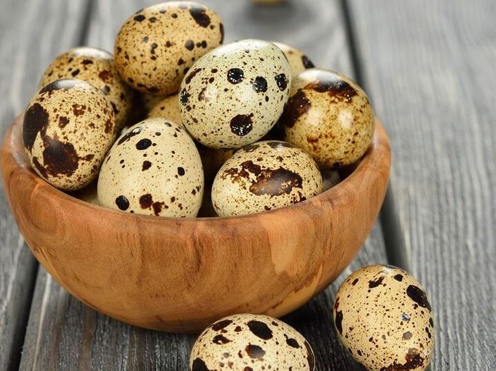 Güç için bıldırcın yumurtası